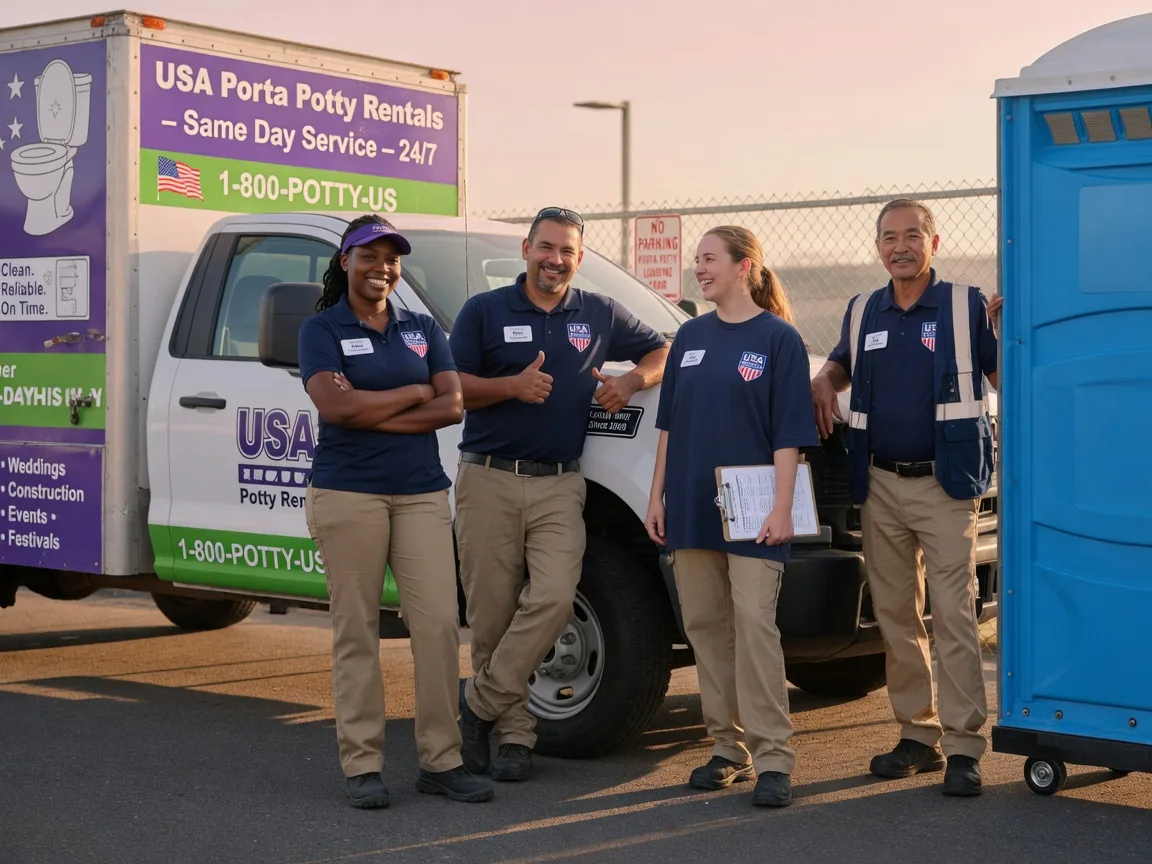 Porta Potty Rental company in Nassawadox, VA